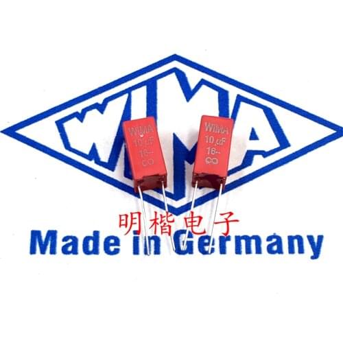 20pcs/lot German original WIMA Metallized Polyester (PET) MKS2 Series Audio fever stepless coupling capacitor free shipping