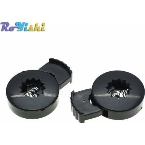 20pcs/pack Cord Lock Toggle Stopper Plastic Toggle Clip Black 26mm*18.5mm*5mm