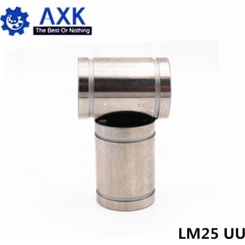 4pcs/lot Free shipping LM25UU Linear Bushing 25mm CNC Linear Bearings