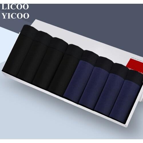 8pcs/Lot Cotton Panties Men Boxer Casual Shorts Underwear Male Underpants Homme for Man Hot Slip Gifts Cuecas