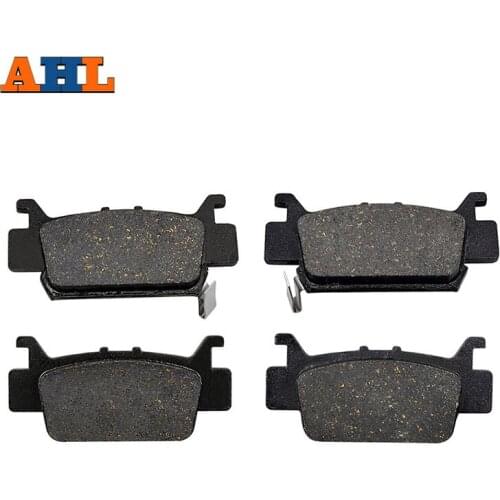 AHL Motorcycle Rear Brake Pads For Honda SXS 1000 SXS1000 M3 M3P M5D M5L M5P Pioneer Seater FA7013 FA704