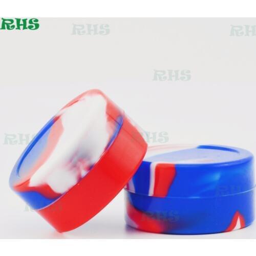 Aliexpress Nonstick Wax Containers silicone 3ml container Non-stick food food grade reusable silicone dab wax jar from RHS