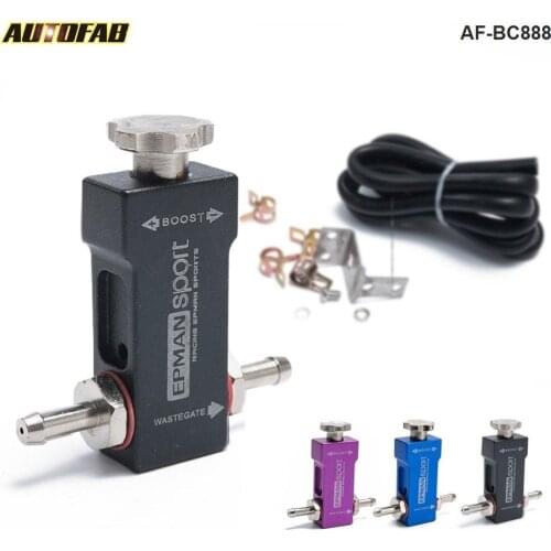 AUTOFB - 1-30PSI Universal Turbocharge Wastegate Boost Controller Kit Boost Tee Type For Honda Civic 2/3/4Dr 1992-1995 AF-BC888