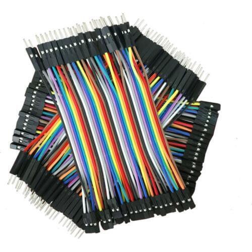 Dupont Line 120pcs 10cm Male to Male + Male to Female and Female to Female Jumper Wire Dupont Cable for Arduino