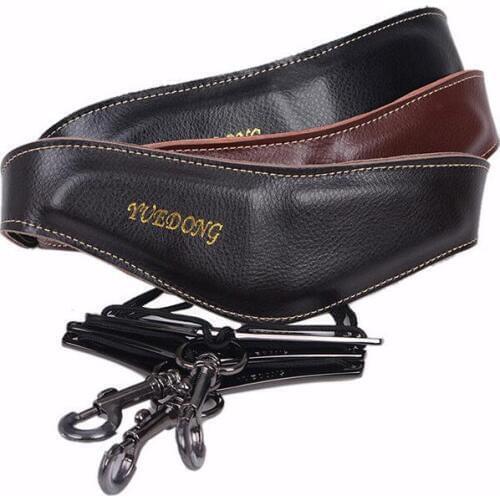 Saxophone leather neck with universal bird length adjustable Saxophone strap Breathable and comfortable musical instrument strap