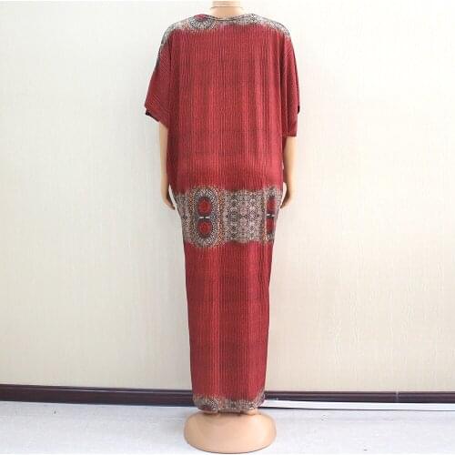 Summer Fashion Style African Women Red Long Dress African Dresses for Women African Clothing