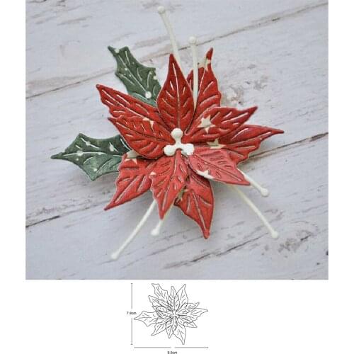 Metal Cutting Dies flower leaf die mould template for DIY Scrapbooking Album Decor Embossing Paper Card Crafts Die Cut