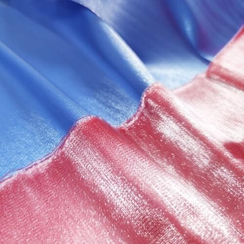 Fashion Shiny Silky Stretch Satin Fabric For For Prom Dress, T Skirt, Shirt, Curtain, White, Pink, Silver, Beige, By The Yard