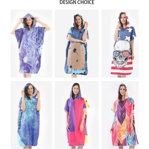 Fits Men Women Adults Cloak Hooded Cloak Robe Towel Fashion Cloak Lightweight Quick Dry Travel Bath Towel With Shrink Bag