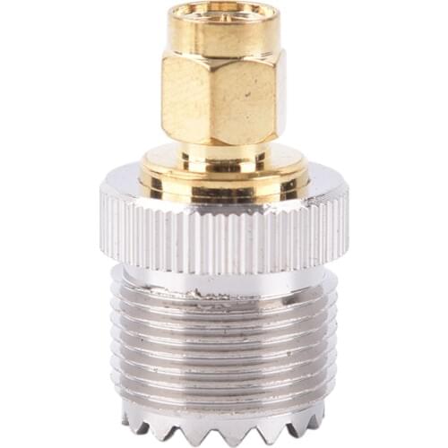 2020 New SMA Male Plug to UHF PL259 SO-239 Female RF Connector Adapter 50Ω Impedance