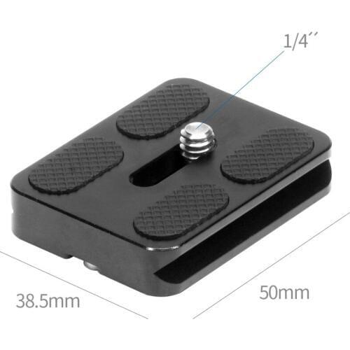 X-PU 50 60 70 Series General Plate Tripod Quick Release Mount Arca Standard Width 38mm Screw 1/4'inch For manfrotto