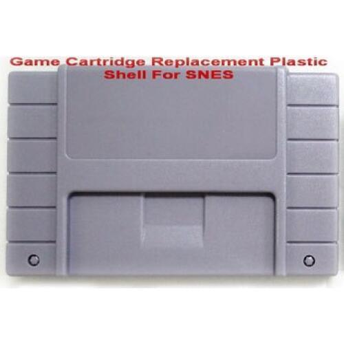 Game Cartridge Replacement Plastic Shell For NTSC SNES game card 16BIT game card Shell