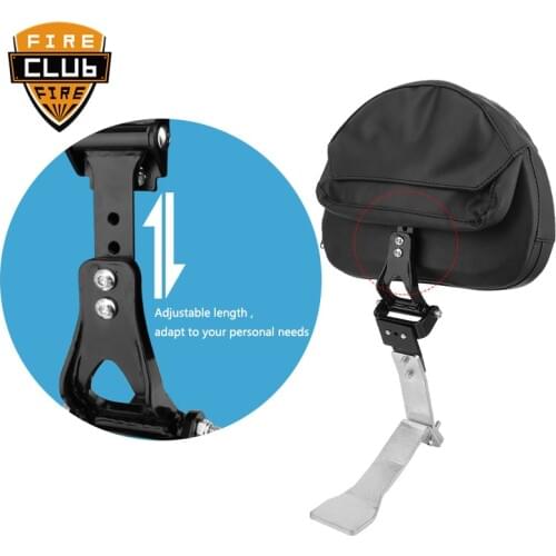 Motorcycle Comfortable Leather Driver Backrest Pad For Can Am Spyder RT SE6 SM5 08-17 16 15 14 13 12 11 10 09