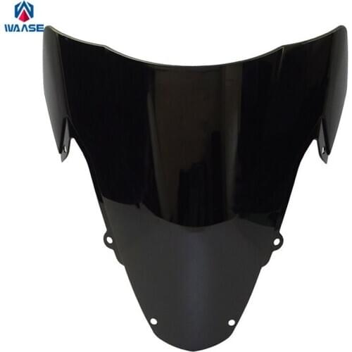Waase For Suzuki GSXR1000 GSXR 1000 K3 2003 2004 Motorcycle Double Bubble Windscreen Windshield Shield Screen