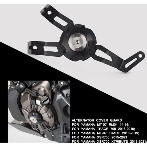 XSR700 2020 Motorcycle Accessories Alternator cover guard For Yamaha XSR 700 XTribute 2019-2021 Motorbike Protective Cover Parts