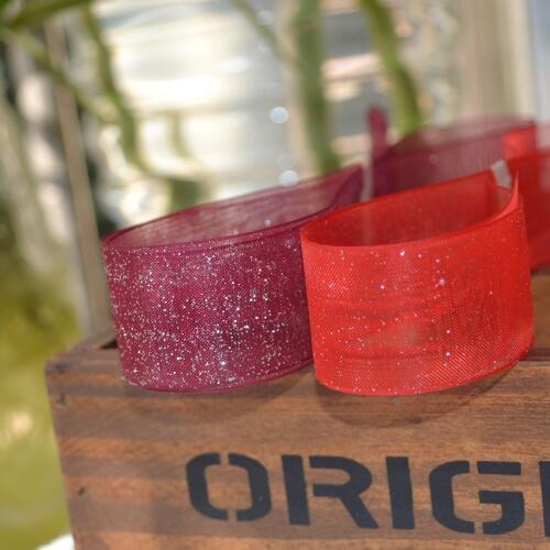 [200 yards/roll, 9mm-22mm] Organza voile silver dotting glitter Ribbons for craft material wedding decoration, free shipping