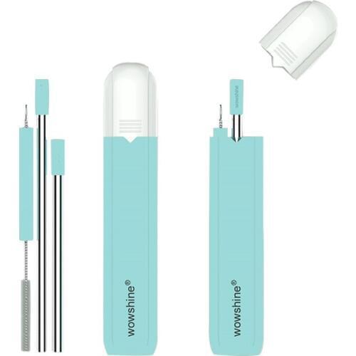 Free Shipping High Quality Easy Taking 3 in 1 Straw Kit Food Grade Home Use Picnic Party Safe