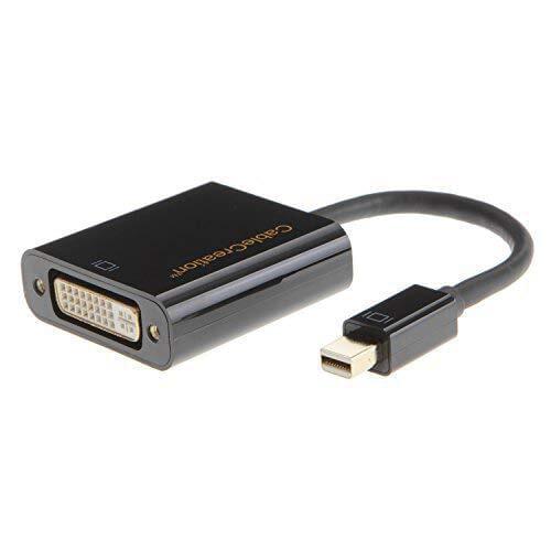 Active Mini DP to DVI, Mini DisplayPort (Thunderbolt2 Compatible) to DVI Adapter, 15CM/ White (Eyefinity Compatible)