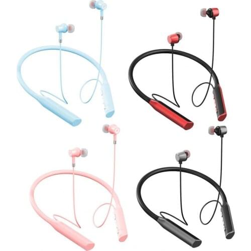 YD08 Bluetooth 5.0 Wireless Headphone Neck Hanging Stereo Card Insert Headset for Sports 2021 new drop shipping