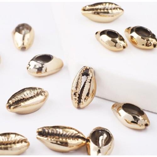 20Pcs DIY Sea Shell Cowrie Cowry Charm Beads Beach for Women Sea Shells Earrings Bracelet Necklace Jewelry Accessories