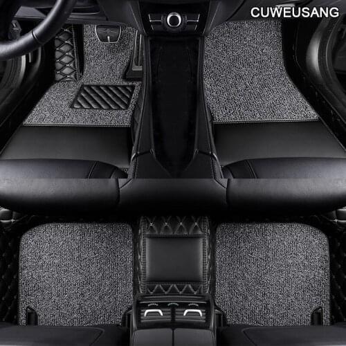 CUWEUSANG Custom Car floor Foot mat For infiniti qx70 fx qx60 fx37 qx50 ex qx56 q50 q60 auto accessories waterproof carpet rugs