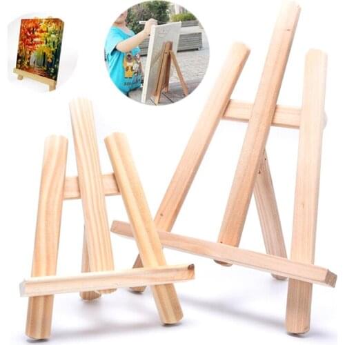 Wooden Drawing Easel Tablet Phone Stand Frame Painting Art Tripod Display Shelf Painting Easel