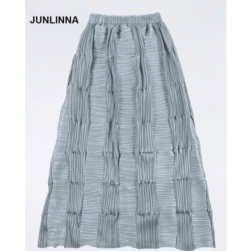 JUNLINNA Women's Pleated Skirts