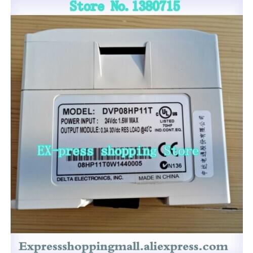 New Original DVP08HP11T PLC Digital Module EH2 Series 24VDC 4DI 4DO Transistor Output