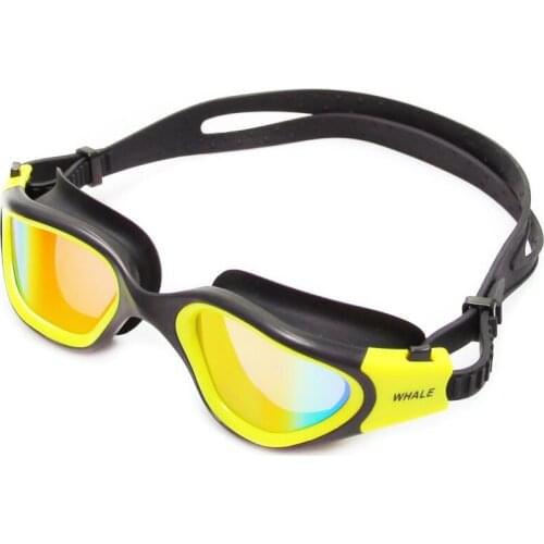 Men Women Professional Swimming Goggles Silicone Glasses Anti-Fog UV Protection Waterproof Adjustable Swim Pool Glasses Eyewear