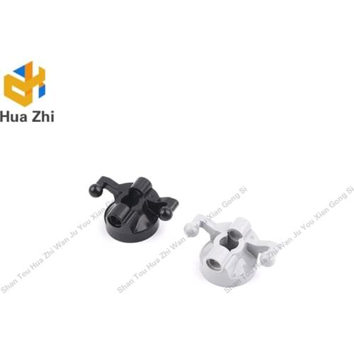 "Building Blocks Parts 11949 4PCS Technic Steering Portal with 2 Pin Holes and 2 Ball Joint Arms LEGOING MOCS Education"