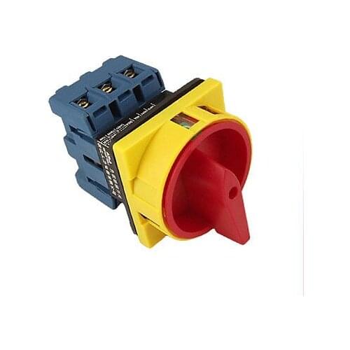 Ui 660V Ith 40A Rotary Cam ON/OFF Changeover Switch New