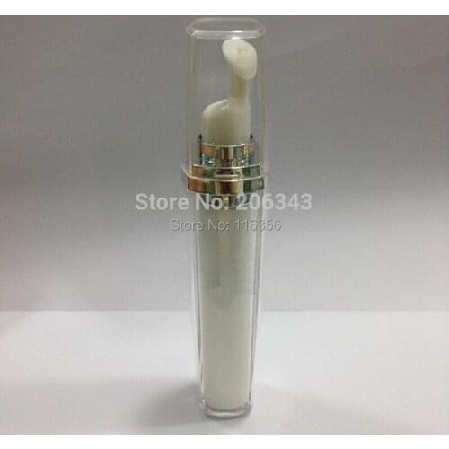 15ML pearl white lotion bottle or eyecream bottle with airless pump can used for Cosmetic Packaging