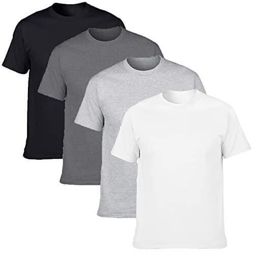 2020 Womens Color 2020 solid color T-shirt cotton casual