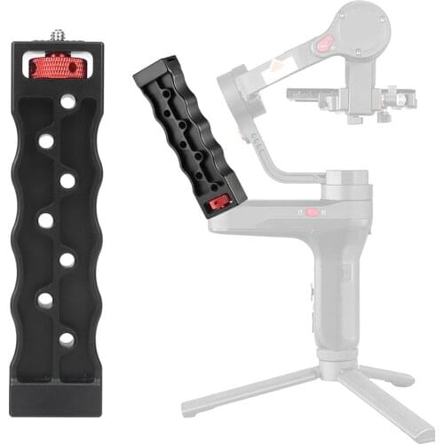 Aluminum Alloy Stabilizer Handle Hand Grip Holder with Cold Shoe Mount for Weebill Lab