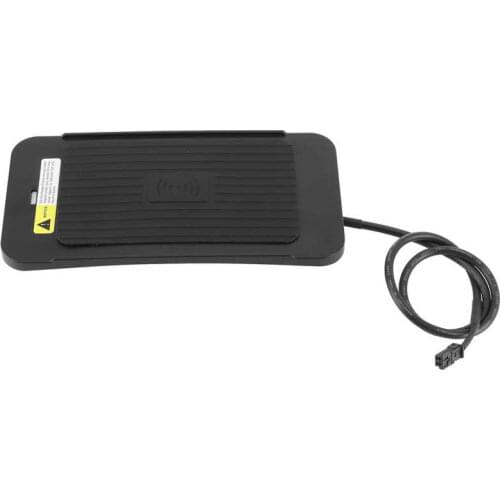 Car Battery Tray Adjustable Hold Down Clamp Bracket Battery Tray Cover Cap 15W Wireless Charger Fast Induction Charging Stand