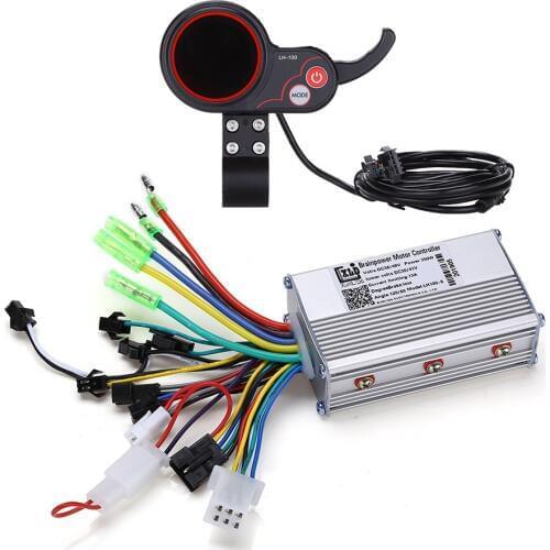 Electric Bicycle Brushless Controller Dual Model 36V48V 350W Electric Bike Ebike Controller Ebike Accessory