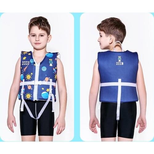 Kids Professional Water Sport Life Vest Reflective Kayaking Fishing Sailing Floatation Life Safety Waist Coat Drift Life Jacket