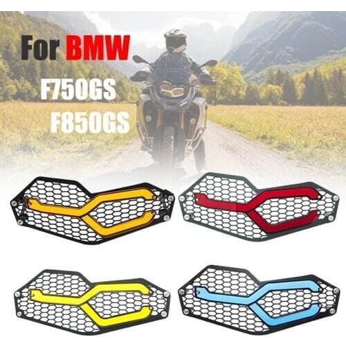 For BMW F850GS F850 F750GS F750 GS F 750 GS 2018 2019 2020 2021 Motorcycle Headlight Guard Grille Grill Cover Protector 4 Color
