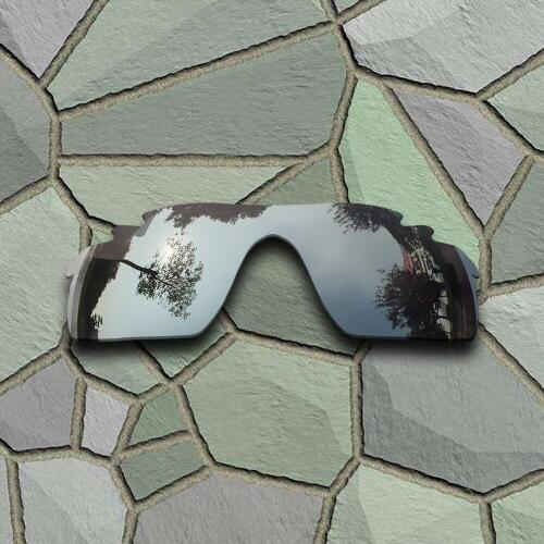 Chrome Titanium Sunglasses Polarized Replacement Lenses for Oakley Radarlock Path Vented
