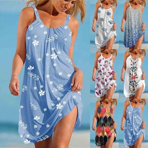 KANCOOLD Sleeveless Summer Dresses