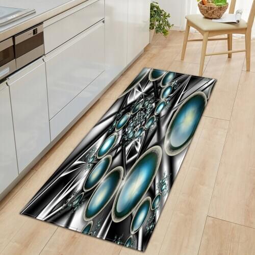 Doormat entrance door Home Mat for kitchen 3D Abstract pattern Hallway Balcony Tatami Decorative Carpet Bathroom Anti-slip Rug