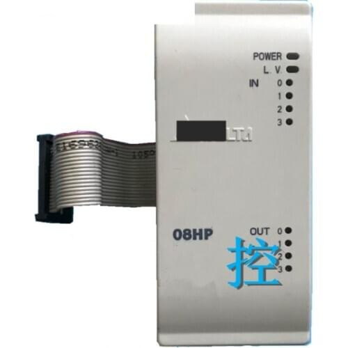 New Original DVP08HP11R 24VDC 4DI 4DO Relay Output PLC Digital Module EH2 Series