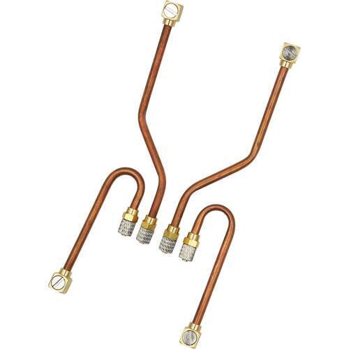 Upgrade Full Copper Hydraulic Oil Pipe For 1:14 RC Metal Excavator Metal Arm Part