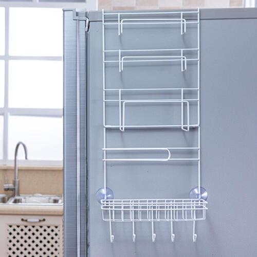 Over Door Freezer Storage Rack Hanging Holder basket Kitchen refrigerator organizer Home Spice Organizer Pantry Holder Shelf