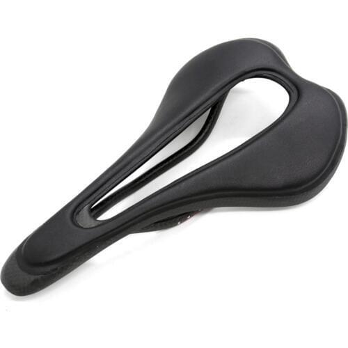 Full Carbon Fiber +PU leather Saddle Ultralight Iatlia saddle SuperFlow MTB Road race Bicycle saddle bike seat mountain bike