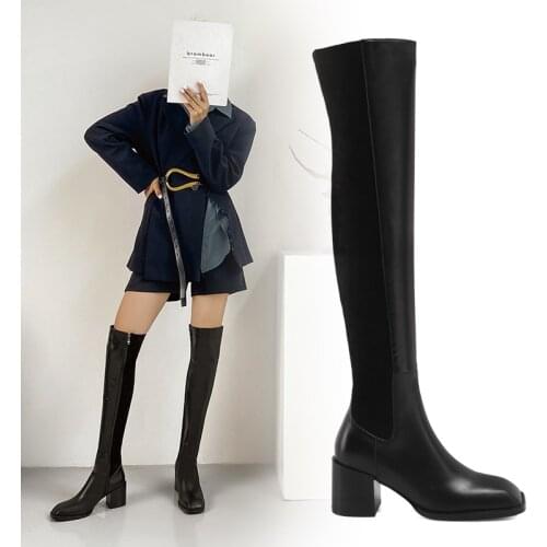 SHININGTHROUGH Women's Boots