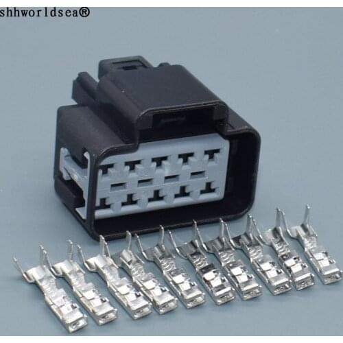 Worldgolden 10pin 2.8mm auto electric housing plug wiring harness cable waterproof connector 15326931