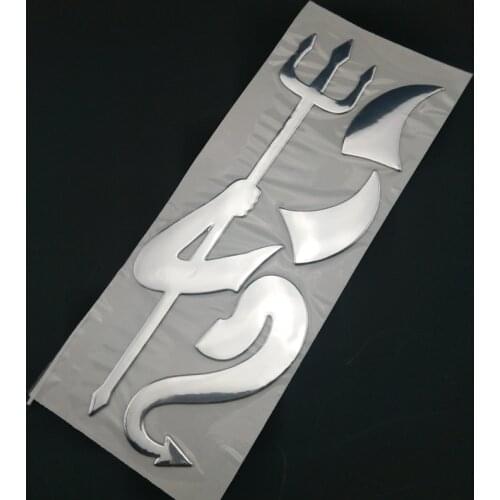 Funny 3D Car Stickers Angel Demon Small Devil car Styling for Honda CRV Accord Odeysey Crosstour FIT Jazz City Civic JADE