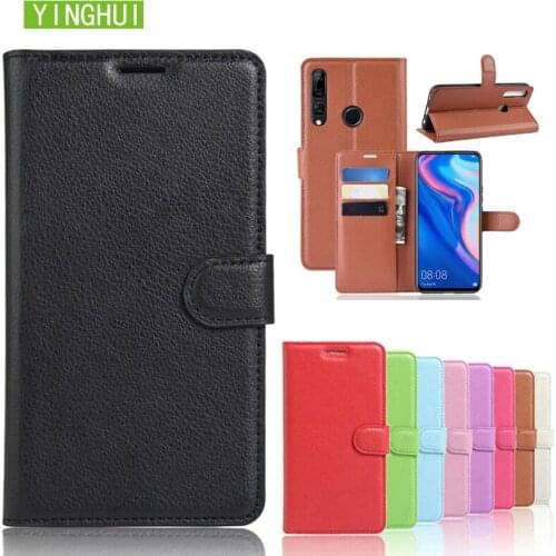 Protective Case For Huawei P Smart Z Phone Case Wallet Card Book Style Flip Leather Cover Cover For Huawei Y9 Prime 2019 Case