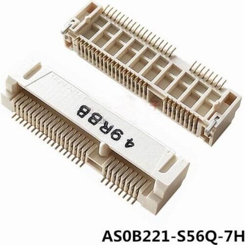 10pcs PCI-E connector AS0B221-S56Q-7H MINI PCIE 52P H=5.6 card slot